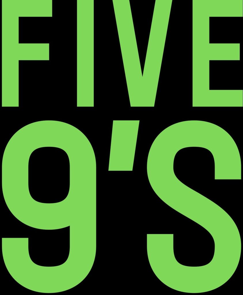 Five 9's podcast cover art — datacenter reliability podcast